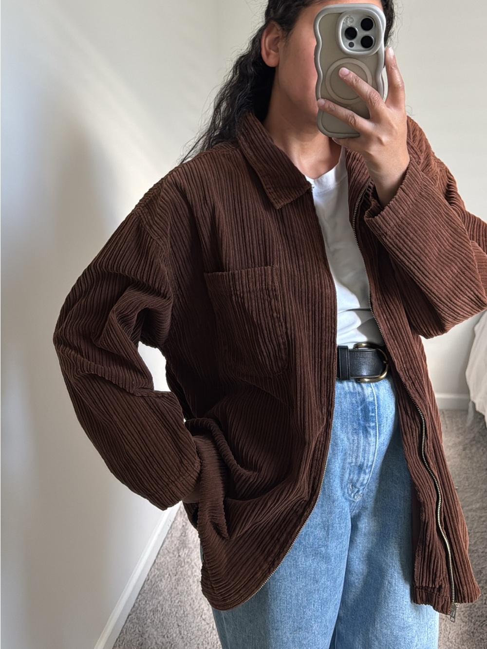 Vintage brown corduroy jacket - Picture 2 of 5